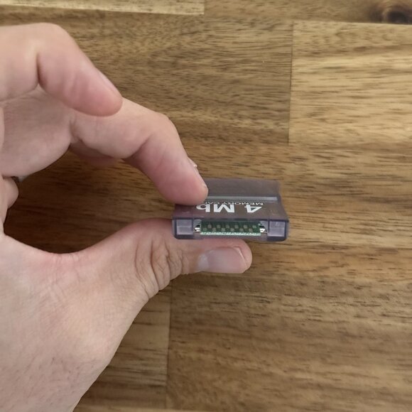 Intec 4 MB Memory Card Nintendo GameCube GC-5100-D Tested Very Good Condition - Picture 5 of 7